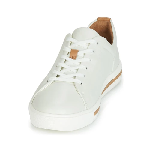 Chaussures Femme Baskets basses Clarks UN MAUI LACE Blanc 3 Chaussures Femme Baskets basses Clarks UN MAUI LACE Blanc – Image 3