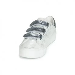 Chaussures Femme Baskets basses No Name ARCADE Blanc / gris -Baskets mode Soldes 12849045 500 C
