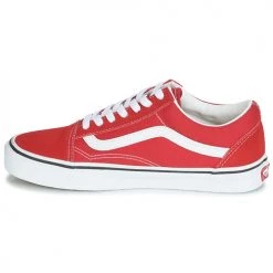 Chaussures Baskets basses Vans OLD SKOOL Rouge -Baskets mode Soldes 15487620 500 D