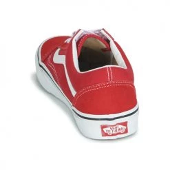 Chaussures Baskets basses Vans OLD SKOOL Rouge -Baskets mode Soldes 15487620 500 E