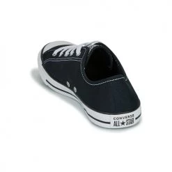 Chaussures Femme Baskets basses Converse CHUCK TAYLOR ALL STAR DAINTY CANVAS OX Noir -Baskets mode Soldes 15514166 500 E