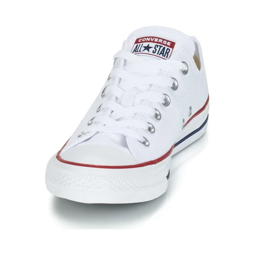 Chaussures Baskets basses Converse CHUCK TAYLOR ALL STAR CORE OX Blanc Optical 3 Chaussures Baskets basses Converse CHUCK TAYLOR ALL STAR CORE OX Blanc Optical – Image 3