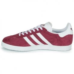 Chaussures Baskets basses adidas Originals GAZELLE Bordeaux -Baskets mode Soldes 15652181 500 D