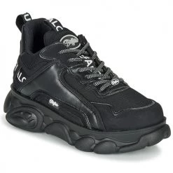 Chaussures Femme Baskets basses Buffalo CHAI Noir / Blanc