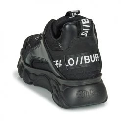 Chaussures Femme Baskets basses Buffalo CHAI Noir / Blanc -Baskets mode Soldes 15672219 500 E