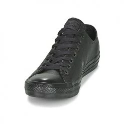 Chaussures Baskets basses Converse CHUCK TAYLOR ALL STAR LEATHER OX Noir -Baskets mode Soldes 161207 500 C