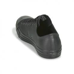 Chaussures Baskets basses Converse CHUCK TAYLOR ALL STAR LEATHER OX Noir -Baskets mode Soldes 161207 500 E