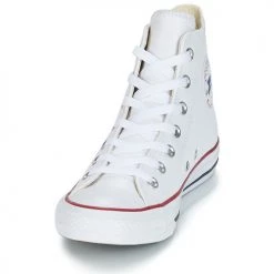 Chaussures Baskets montantes Converse CHUCK TAYLOR ALL STAR LEATHER HI Blanc -Baskets mode Soldes 161231 500 C