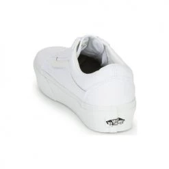 Chaussures Femme Baskets basses Vans OLD SKOOL PLATFORM Blanc -Baskets mode Soldes 16270941 500 E