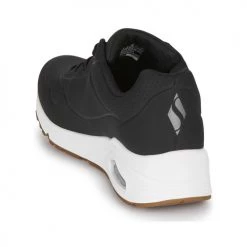 Chaussures Femme Baskets basses Skechers UNO STAND ON AIR Noir -Baskets mode Soldes 16397877 500 E