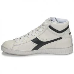 Chaussures Baskets montantes Diadora GAME L HIGH WAXED Blanc / noir -Baskets mode Soldes 16477092 500 D