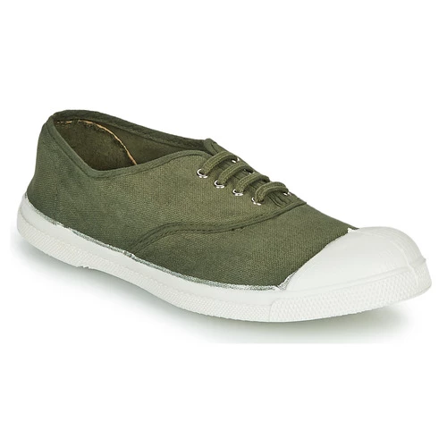 Chaussures Femme Baskets basses Bensimon TENNIS LACET Kaki 1 Chaussures Femme Baskets basses Bensimon TENNIS LACET Kaki
