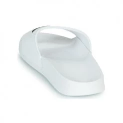 Chaussures Baskets basses adidas Originals ADILETTE LITE Blanc -Baskets mode Soldes 16626312 500 E