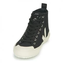 Chaussures Baskets montantes Veja NOVA HT Noir -Baskets mode Soldes 17111395 500 C