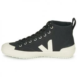 Chaussures Baskets montantes Veja NOVA HT Noir -Baskets mode Soldes 17111395 500 D