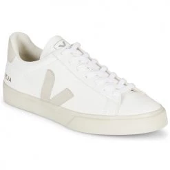 Chaussures Baskets basses Veja CAMPO Blanc / Gris