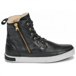 Chaussures Femme Baskets montantes Blackstone CW96 Noir -Baskets mode Soldes 17659256 500 B