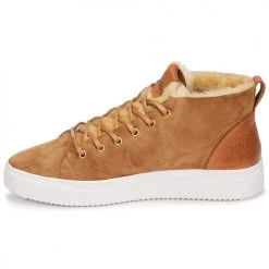 Chaussures Femme Baskets montantes Blackstone QL48 Marron -Baskets mode Soldes 17659257 500 D