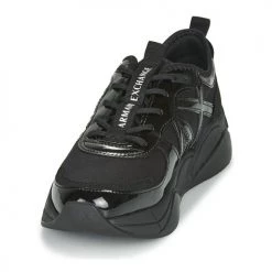 Chaussures Femme Baskets basses Armani Exchange XV311-XDX039 Noir -Baskets mode Soldes 17674397 500 C