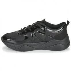 Chaussures Femme Baskets basses Armani Exchange XV311-XDX039 Noir -Baskets mode Soldes 17674397 500 D
