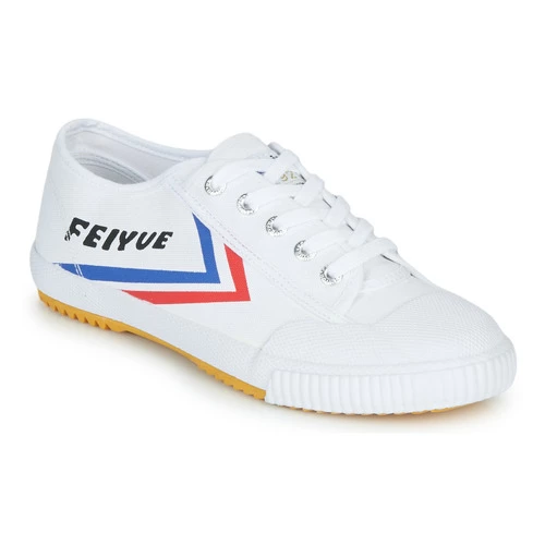 Chaussures Baskets basses Feiyue FE LO 1920 Blanc / Bleu / Rouge 1 Chaussures Baskets basses Feiyue FE LO 1920 Blanc / Bleu / Rouge