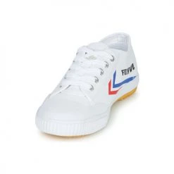 Chaussures Baskets basses Feiyue FE LO 1920 Blanc / Bleu / Rouge 7 Chaussures Baskets basses Feiyue FE LO 1920 Blanc / Bleu / Rouge -Baskets mode Soldes 17674787 500 C