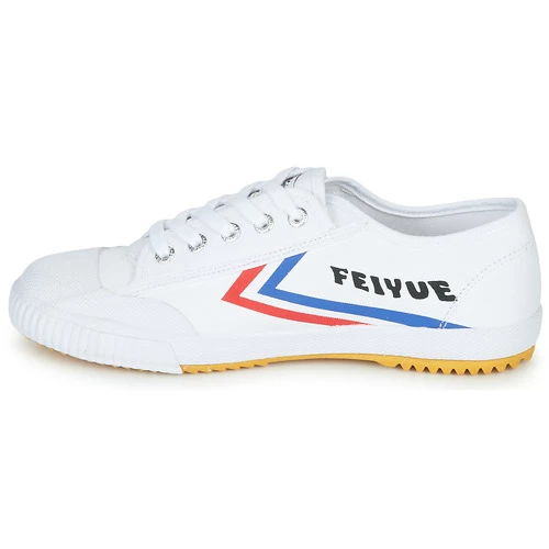 Chaussures Baskets basses Feiyue FE LO 1920 Blanc / Bleu / Rouge 4 Chaussures Baskets basses Feiyue FE LO 1920 Blanc / Bleu / Rouge – Image 4
