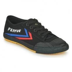 Chaussures Baskets basses Feiyue FE LO 1920 Noir / Bleu / Rouge