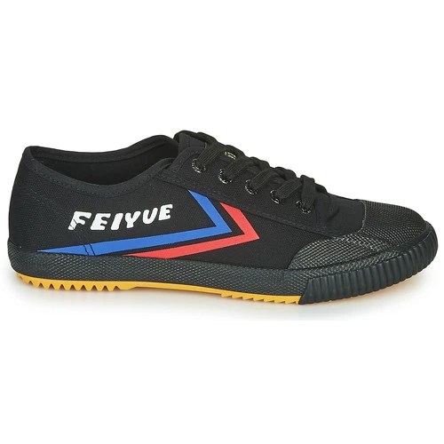 Chaussures Baskets basses Feiyue FE LO 1920 Noir / Bleu / Rouge 2 Chaussures Baskets basses Feiyue FE LO 1920 Noir / Bleu / Rouge – Image 2