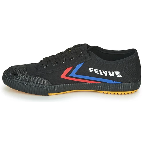 Chaussures Baskets basses Feiyue FE LO 1920 Noir / Bleu / Rouge 4 Chaussures Baskets basses Feiyue FE LO 1920 Noir / Bleu / Rouge – Image 4