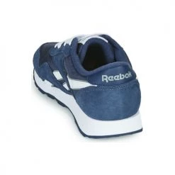 Chaussures Baskets basses Reebok Classic CL NYLON Marine / blanc -Baskets mode Soldes 17677912 500 E