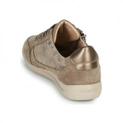 Chaussures Femme Baskets basses Geox MYRIA Bronze -Baskets mode Soldes 17682590 500 E