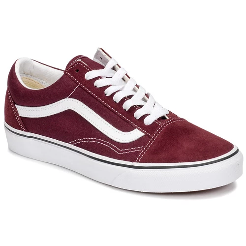 Chaussures Baskets basses Vans OLD SKOOL Bordeaux 1 Chaussures Baskets basses Vans OLD SKOOL Bordeaux