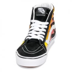 Chaussures Baskets montantes Vans SK8-HI REISSUE Noir / Flame -Baskets mode Soldes 17687512 500 C