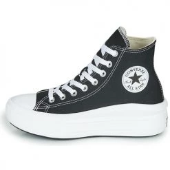 Chaussures Femme Baskets montantes Converse CHUCK TAYLOR ALL STAR MOVE CANVAS HI Noir -Baskets mode Soldes 17794601 500 D