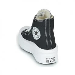 Chaussures Femme Baskets montantes Converse CHUCK TAYLOR ALL STAR MOVE CANVAS HI Noir -Baskets mode Soldes 17794601 500 E