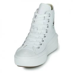 Chaussures Femme Baskets montantes Converse CHUCK TAYLOR ALL STAR MOVE CANVAS HI Blanc -Baskets mode Soldes 17794602 500 C