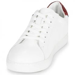 Chaussures Femme Baskets basses Bons baisers de Paname SIMONE AMOUR/HAINE Blanc 7 Chaussures Femme Baskets basses Bons baisers de Paname SIMONE AMOUR/HAINE Blanc -Baskets mode Soldes 17837739 500 C