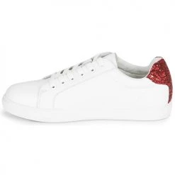 Chaussures Femme Baskets basses Bons baisers de Paname SIMONE AMOUR/HAINE Blanc 8 Chaussures Femme Baskets basses Bons baisers de Paname SIMONE AMOUR/HAINE Blanc -Baskets mode Soldes 17837739 500 D