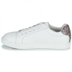 Chaussures Femme Baskets basses Bons baisers de Paname SIMONE BISOUS Blanc -Baskets mode Soldes 17837740 500 D