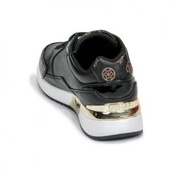 Chaussures Femme Baskets basses Guess MOXEA Noir -Baskets mode Soldes 18592778 500 E