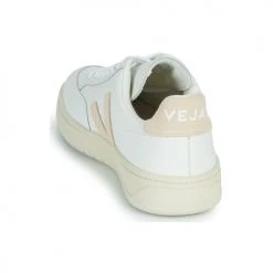 Chaussures Baskets basses Veja V-12 Blanc / Beige -Baskets mode Soldes 18703545 500 E