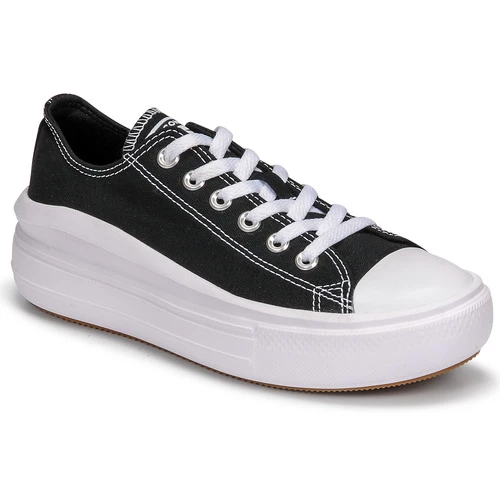Chaussures Femme Baskets basses Converse CHUCK TAYLOR ALL STAR MOVE CANVAS OX Noir 1 Chaussures Femme Baskets basses Converse CHUCK TAYLOR ALL STAR MOVE CANVAS OX Noir