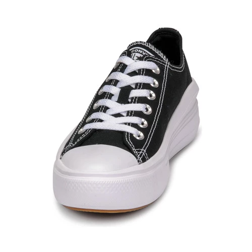 Chaussures Femme Baskets basses Converse CHUCK TAYLOR ALL STAR MOVE CANVAS OX Noir 3 Chaussures Femme Baskets basses Converse CHUCK TAYLOR ALL STAR MOVE CANVAS OX Noir – Image 3