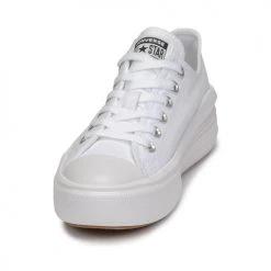 Chaussures Femme Baskets basses Converse CHUCK TAYLOR ALL STAR MOVE CANVAS OX Blanc -Baskets mode Soldes 18799773 500 C
