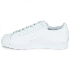 Chaussures Baskets basses adidas Originals SUPERSTAR Blanc -Baskets mode Soldes 18898606 500 D