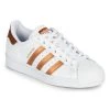 Chaussures Femme Baskets basses adidas Originals SUPERSTAR W Blanc / Bronze