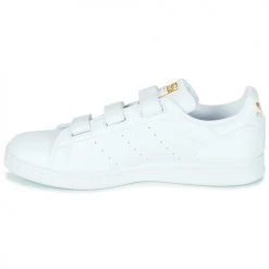 Chaussures Baskets basses adidas Originals STAN SMITH CF ECO-RESPONSABLE Blanc -Baskets mode Soldes 18898702 500 D