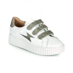 Chaussures Femme Baskets basses Vanessa Wu KAMIN Blanc / Gris