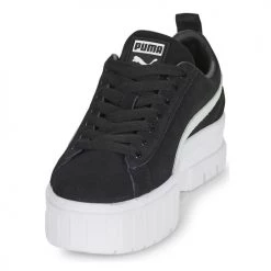 Chaussures Femme Baskets basses Puma MAYZE Noir / Blanc -Baskets mode Soldes 19785955 500 C